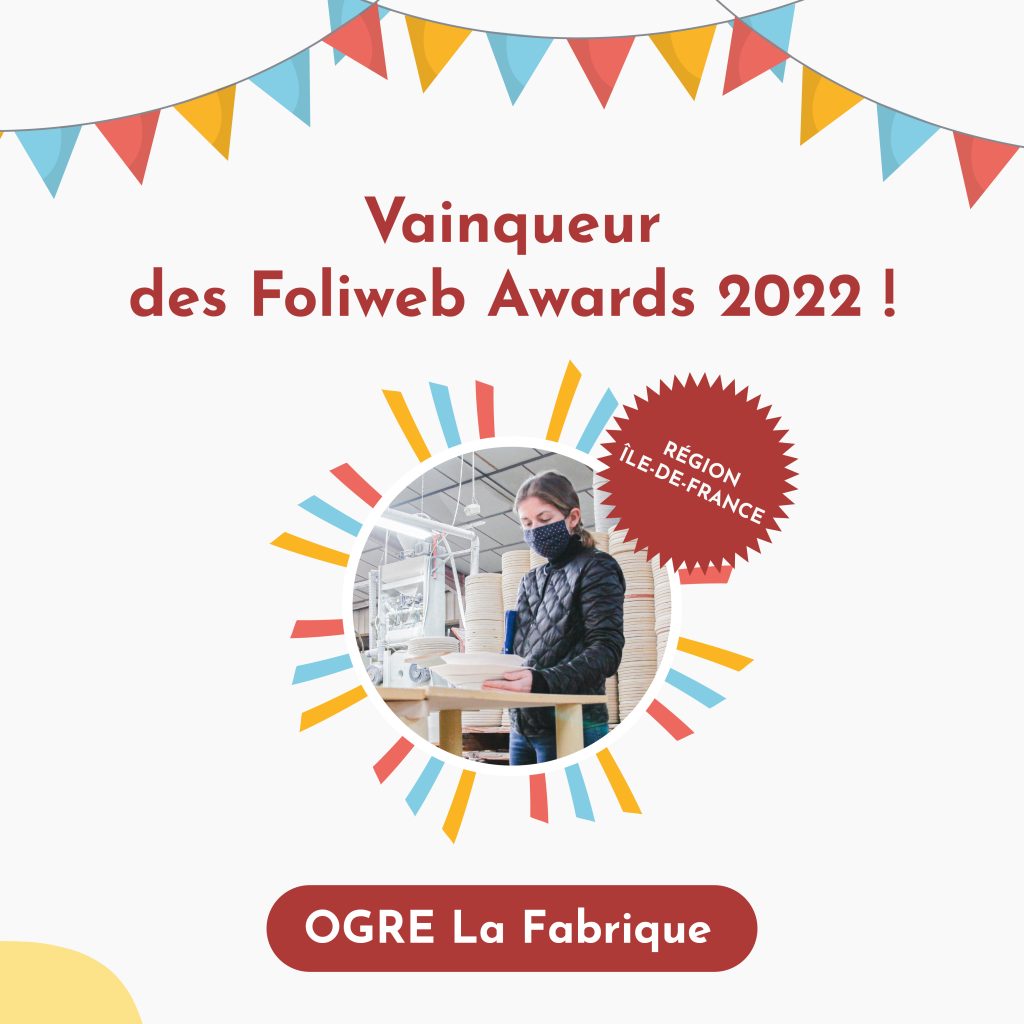 Foliweb Awards 2022 : Titaïna Bodin d’OGRE La Fabrique, gagnante de la région Ile-de-France